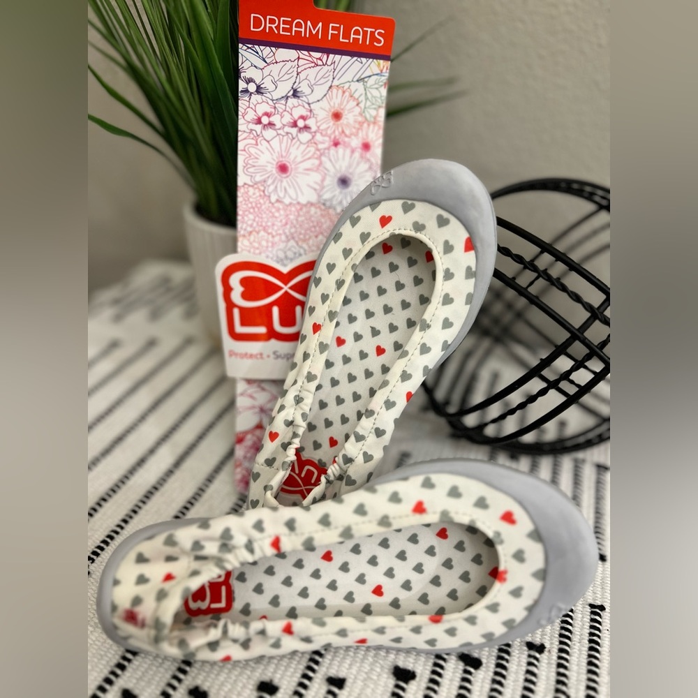 LUV Footwear “Sweet Hearts” Dream Flats